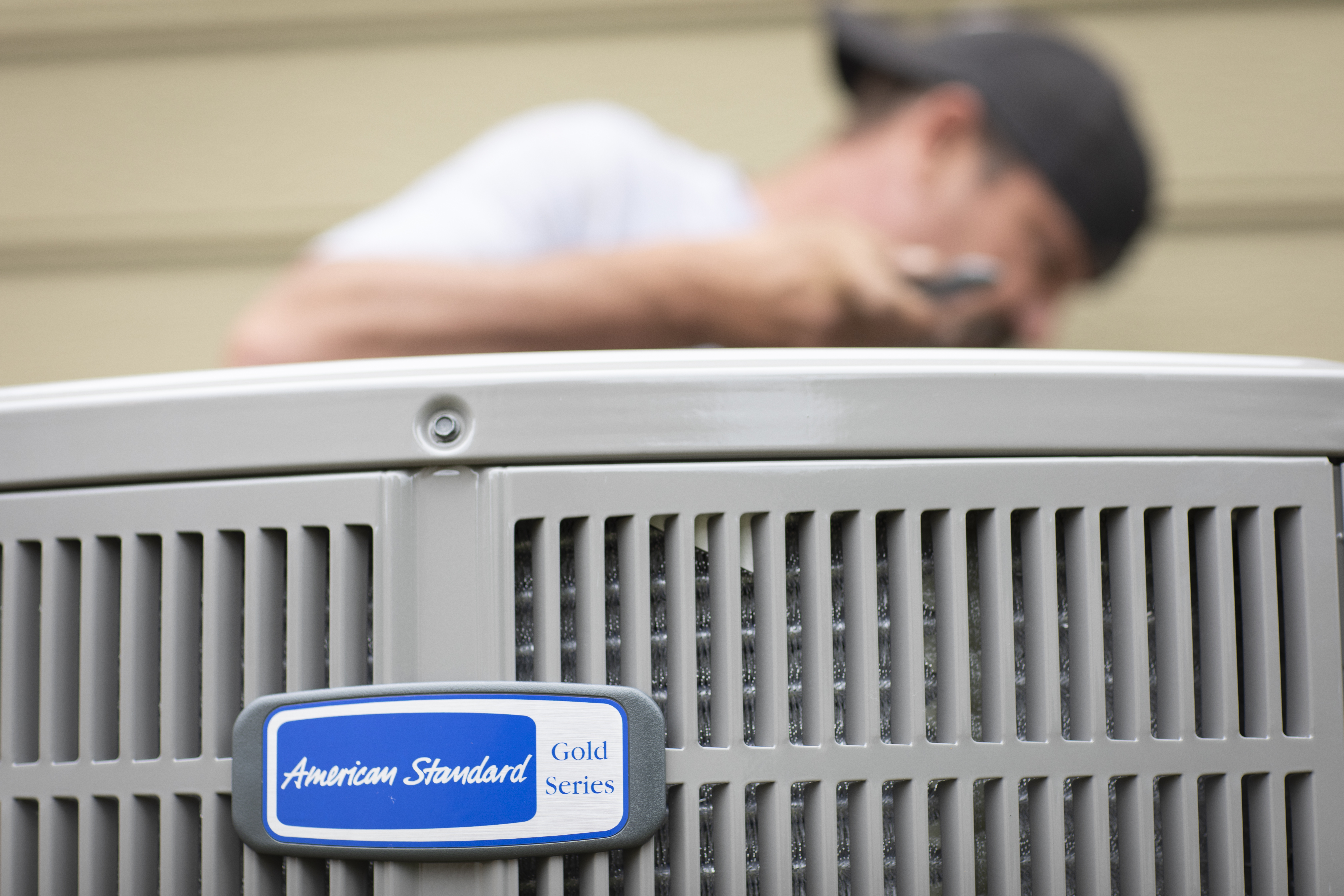 American Standard Outdoor Unit Close-Up 7